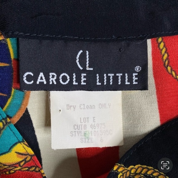 Vintage Carole Little Nautical Tunic Blouse - Picture 10 of 12